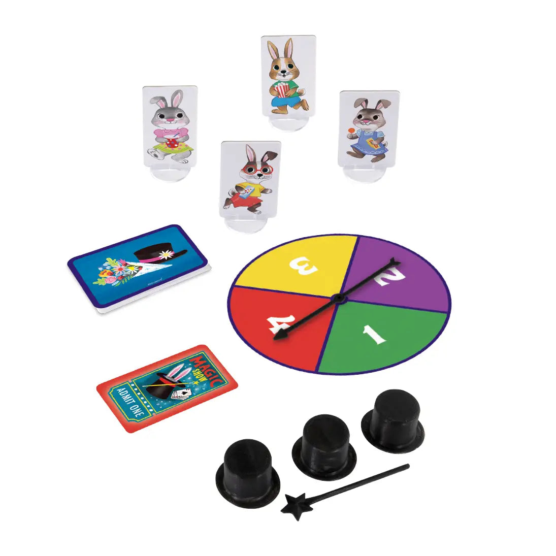 Peaceable Kingdom - Family Game - Hoppin' To the Show Game