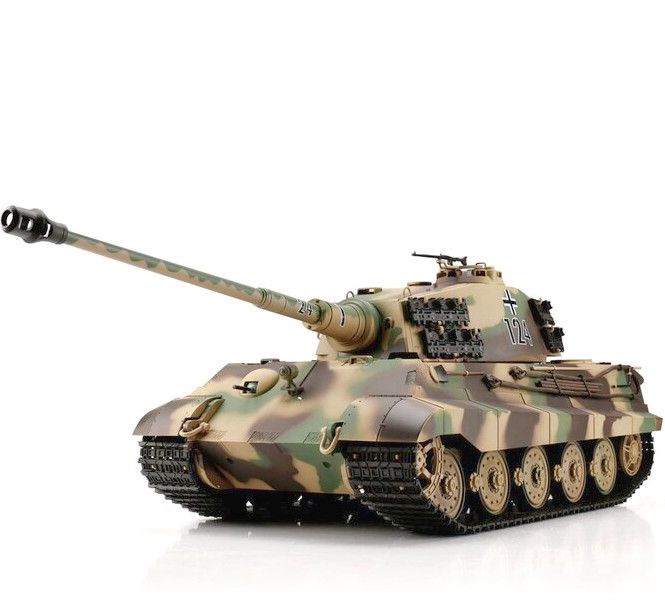 Heng Long 1:16 King Tiger RC Tank Smoke & Sound Electric