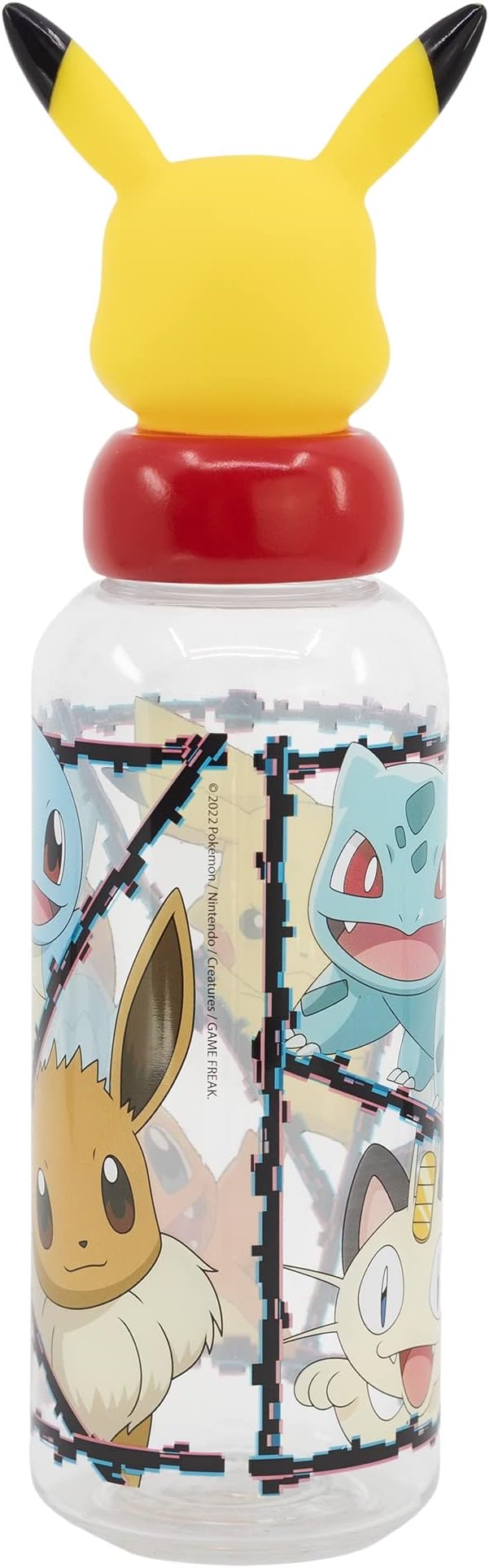 Pokemon 560ML 3D Figurine Bottle