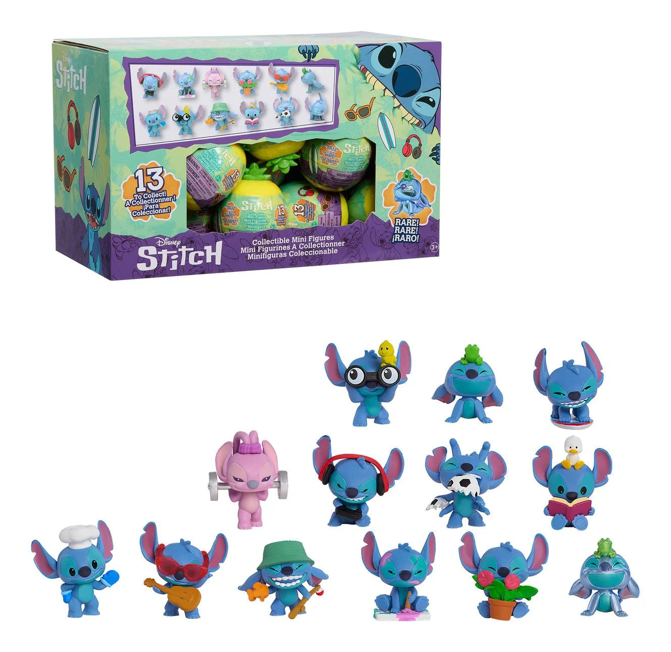 Disney Stitch Collectible Mini Figure Capsules Series 4