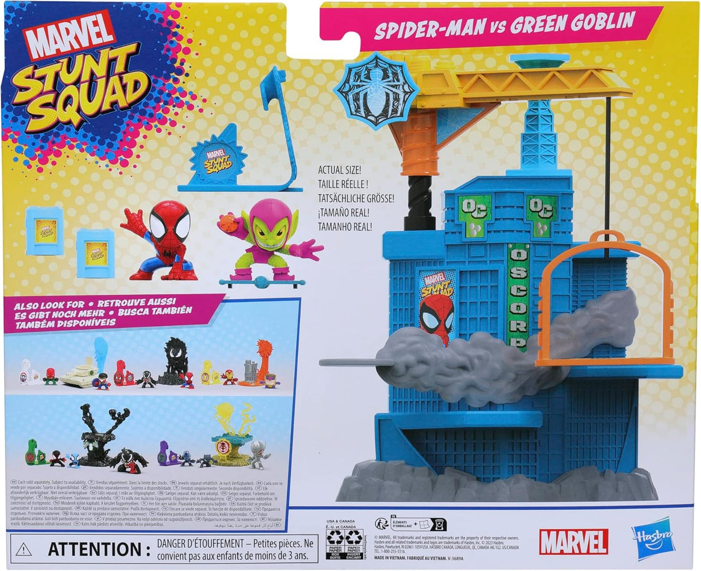 Marvel Stunt Squad Mini Playset