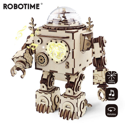 Robot Orpheus - Rokr 3D Wooden Puzzle - AM601