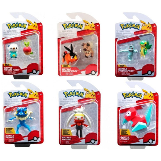 Pokemon 2-3" Battle Figure Pack Random