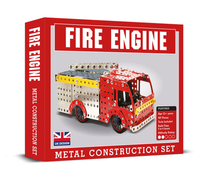 DEXC Fire Engine Metal Construction Set