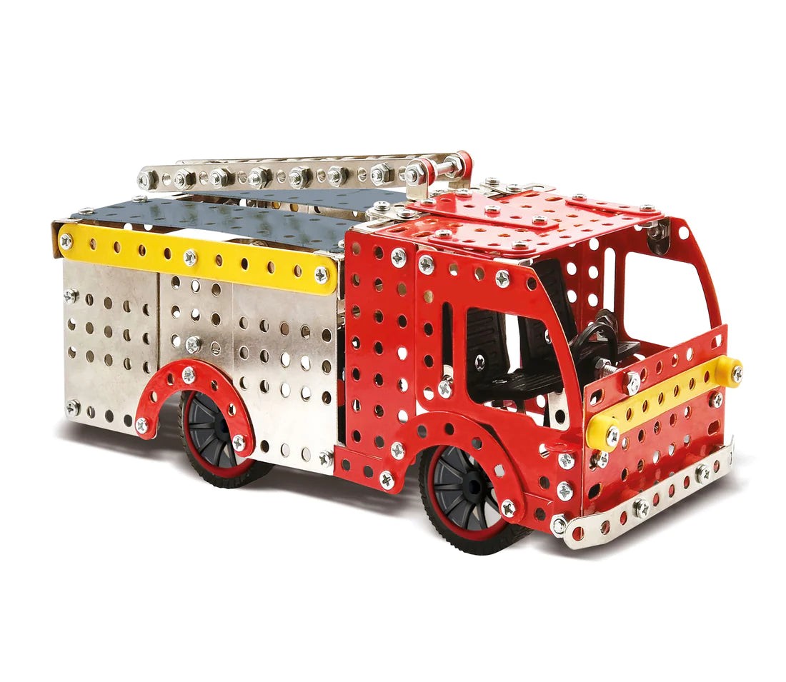 DEXC Fire Engine Metal Construction Set