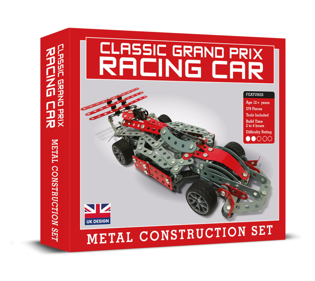 DEXC Classic Grand Prix Racing Car Metal Construction Set