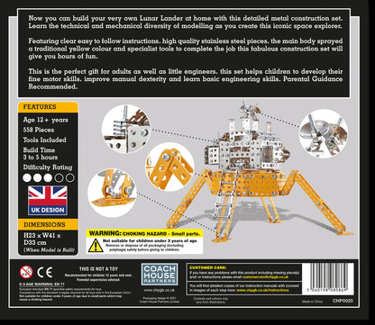 DEXC Lunar Lander Metal Construction Set