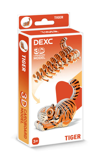 DEXC Make Your Own 3D Tiger Puzzle