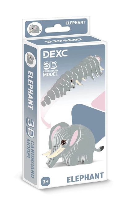 DEXC Make Your Own 3D Elephant Puzzle