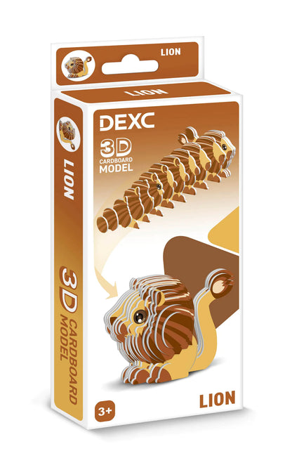 DEXC Make Your Own 3D Lion Puzzle