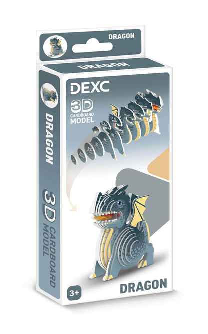 DEXC Make Your Own 3D Dragon Puzzle