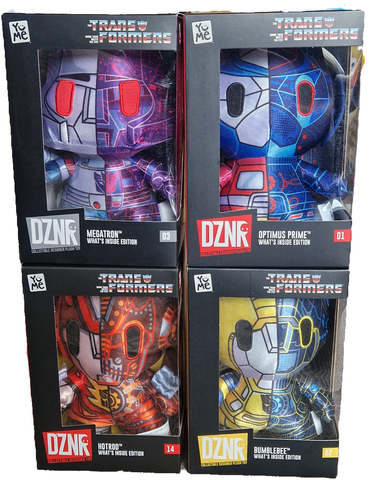 Transformers DZNR Plush In Collector Box