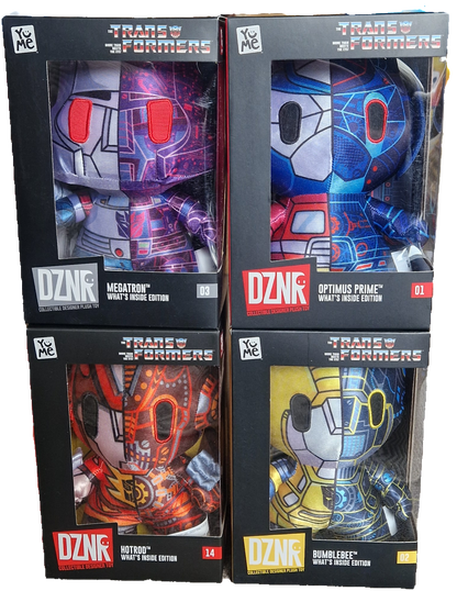 Transformers DZNR Plush In Collector Box