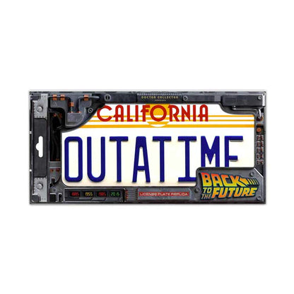 Back To The Future Outatime License Plate