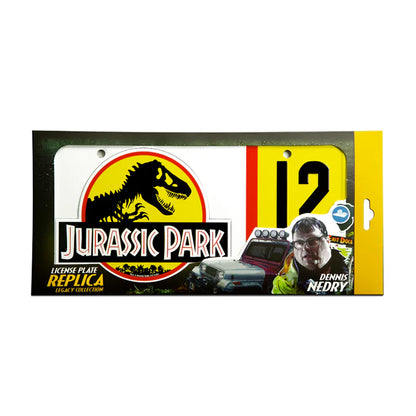 Jurassic Park Nedry License Plate