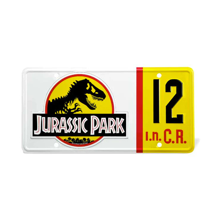 Jurassic Park Nedry License Plate