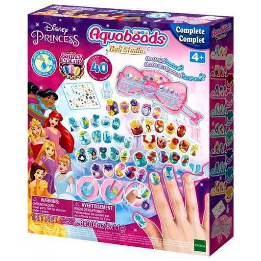 Disney Princess Nail Studio Aquabeads