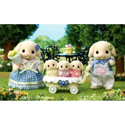 Sylvanian Families Flora Rabbit Family