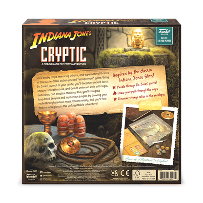 Indiana Jones Cryptic Game