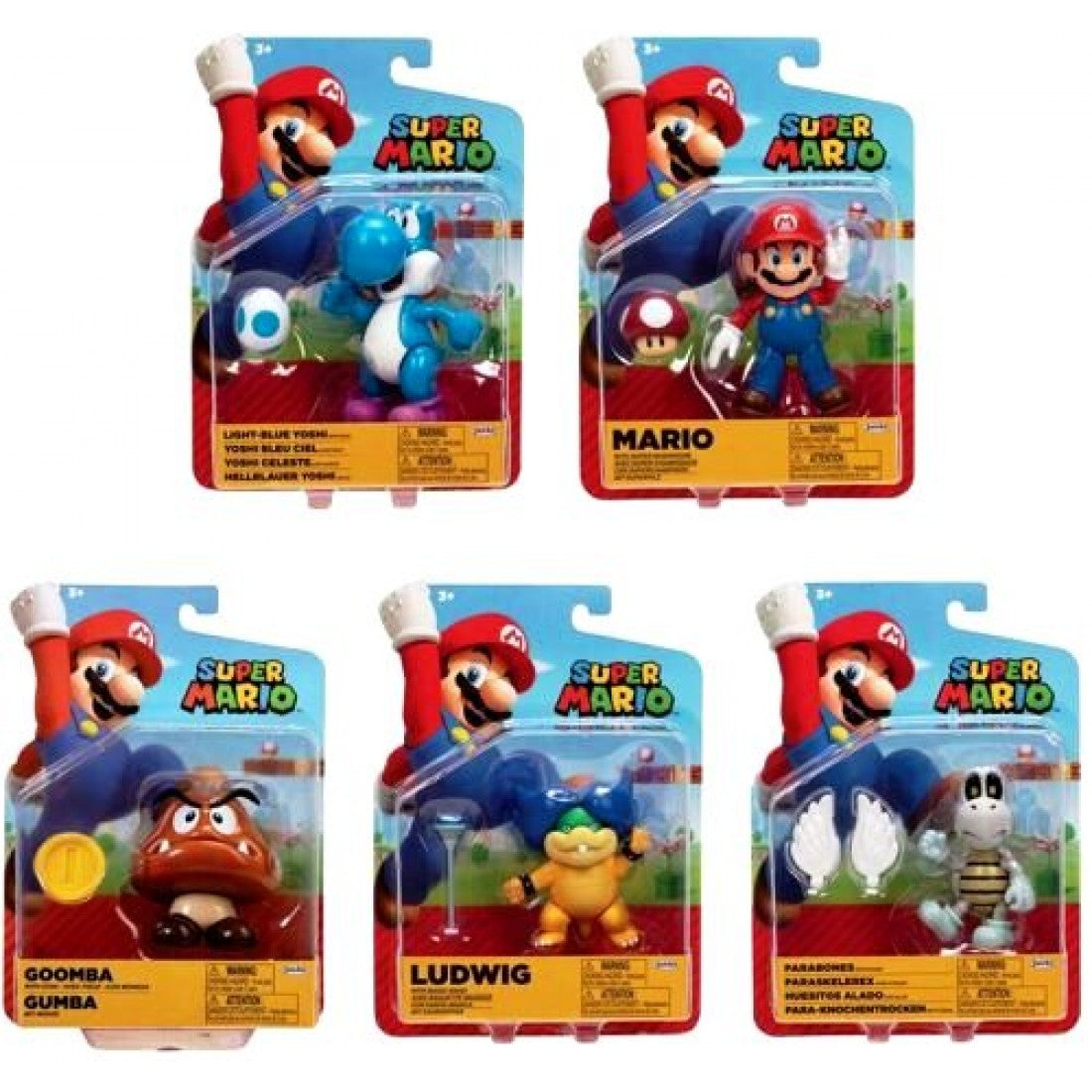 Super Mario 4" Figure