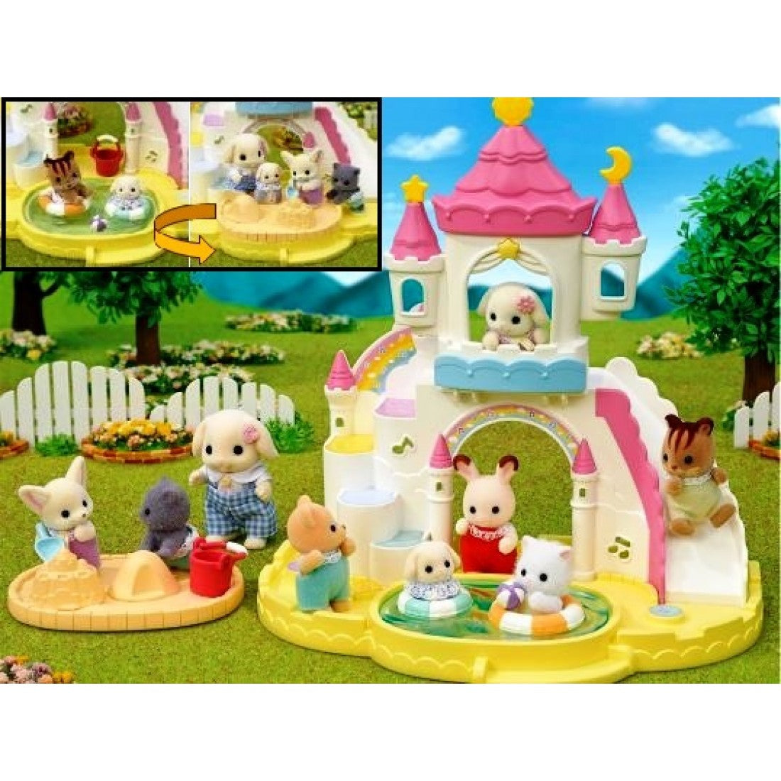 Sylvanian Families Nursery Sandbox & Paddling Pool