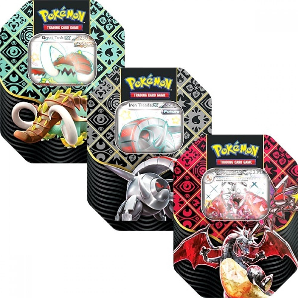 Pokemon Paldean Fates Tin