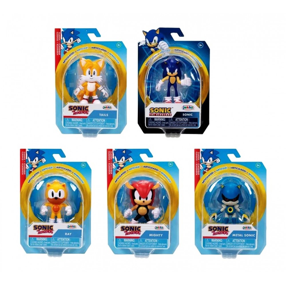 Sonic the Hedgehog 2.5" Figure Assortment - series 9