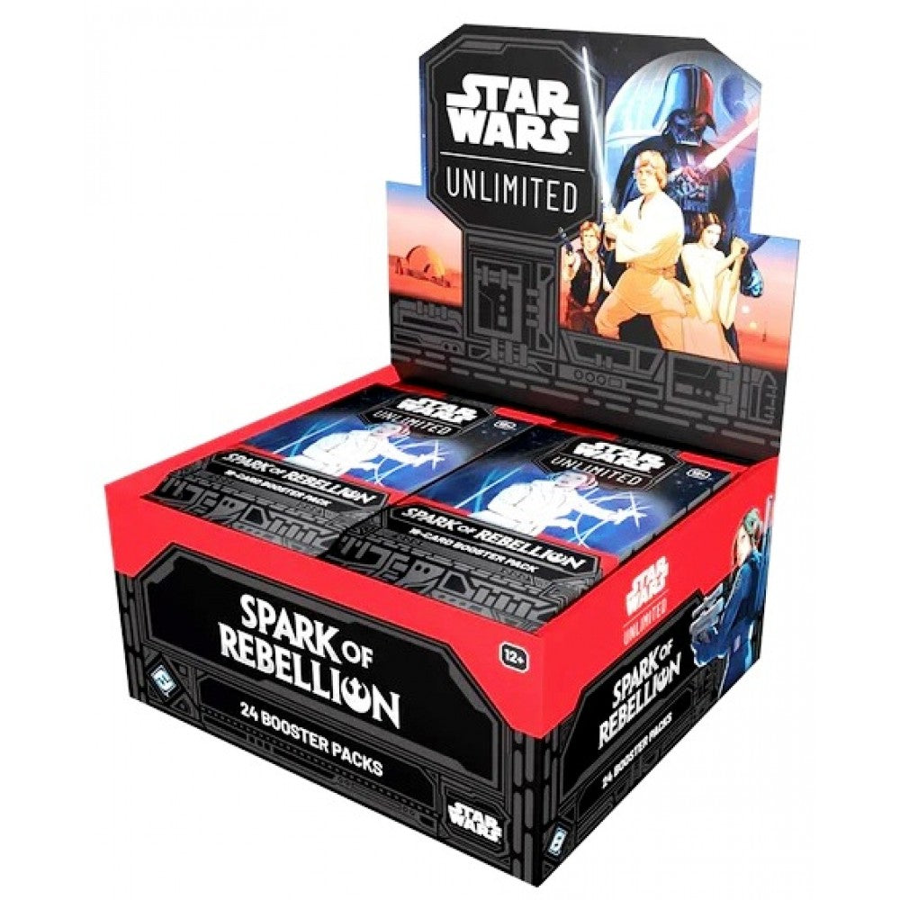 Disney Star Wars: Unlimited - Spark of Rebellion Booster Pack (16 Cards)