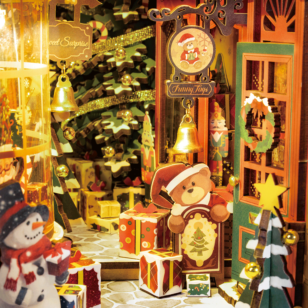 Christmas Street - Rokr 3D Wooden Puzzle - TGC06