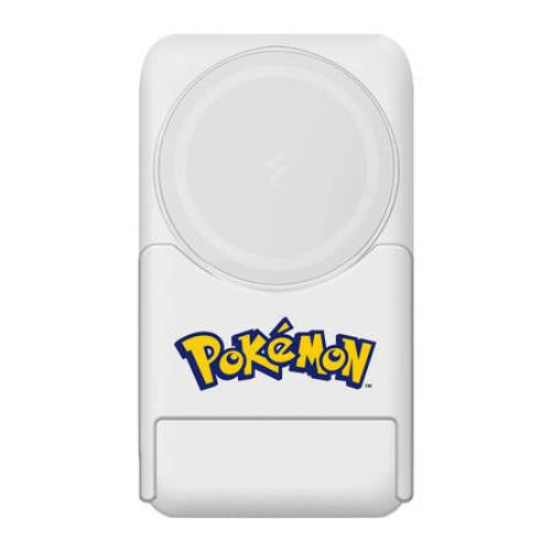 OTL power bank OTL 5000 mAh, USB-C 15W, Pokemon Pokeball with stand (red and white).