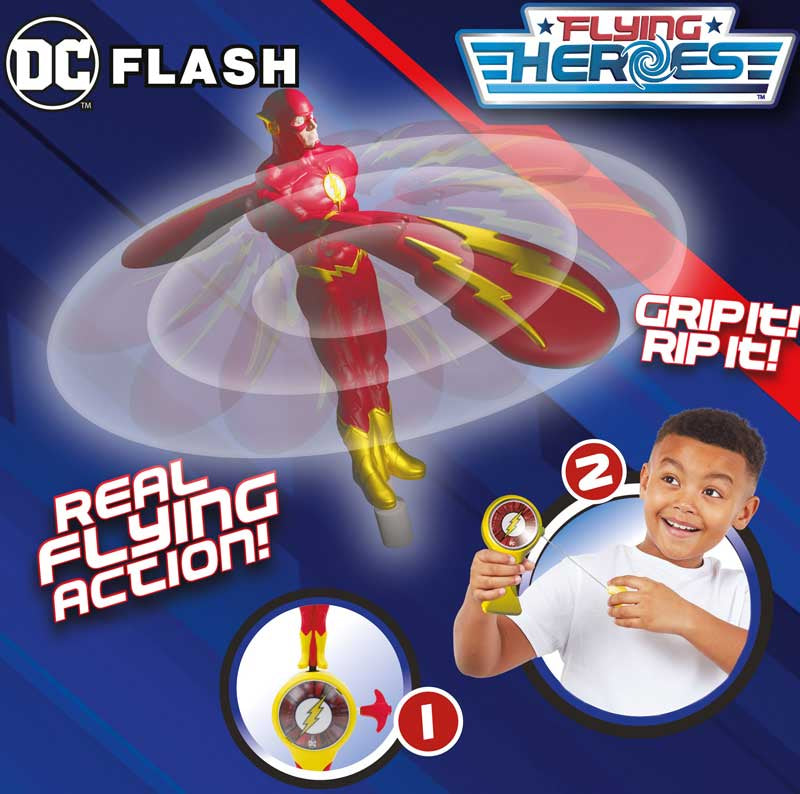 Flying Heroes Dc The Flash