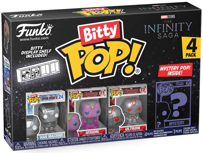 Funko Bitty Pop: Marvel - Iron Man 4 pack