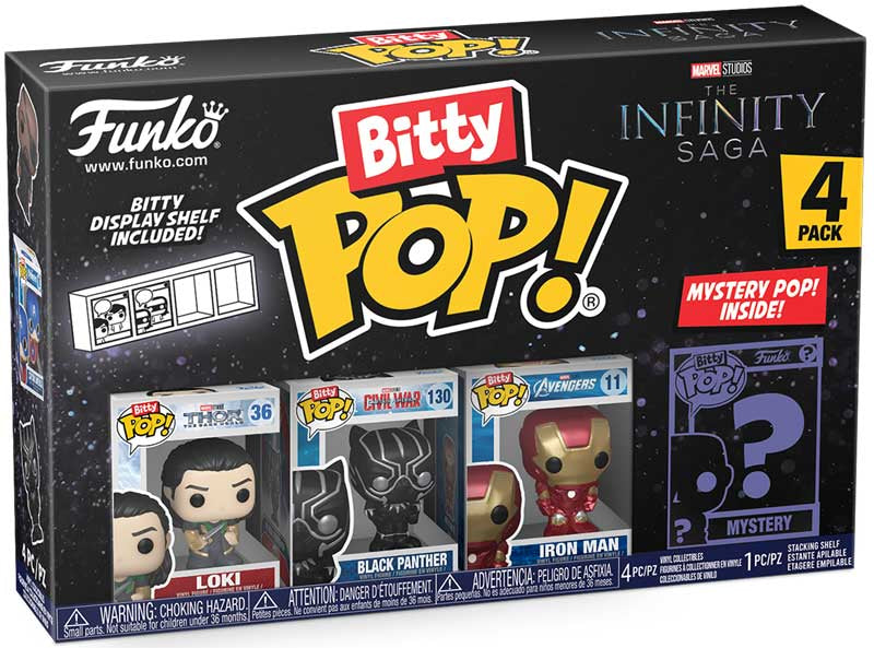 Funko Bitty Pop: Marvel - Loki 4 pack