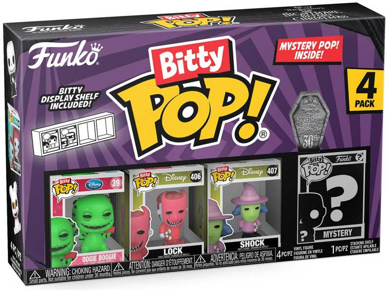 Funko Bitty Pop: Disney Oogie Boogie 4 pack