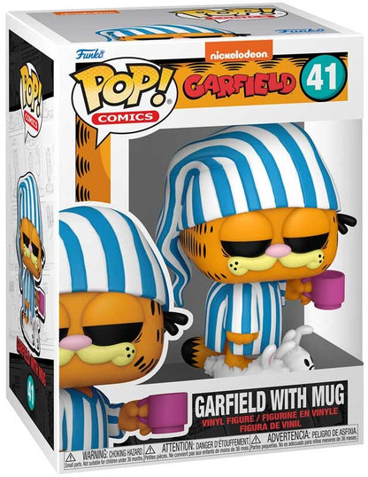 Funko Pop Comics: Garfield– Garfield With Mug