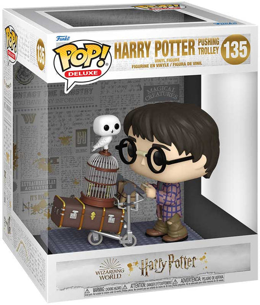 Funko Pop Deluxe Harry Pushing Trolley