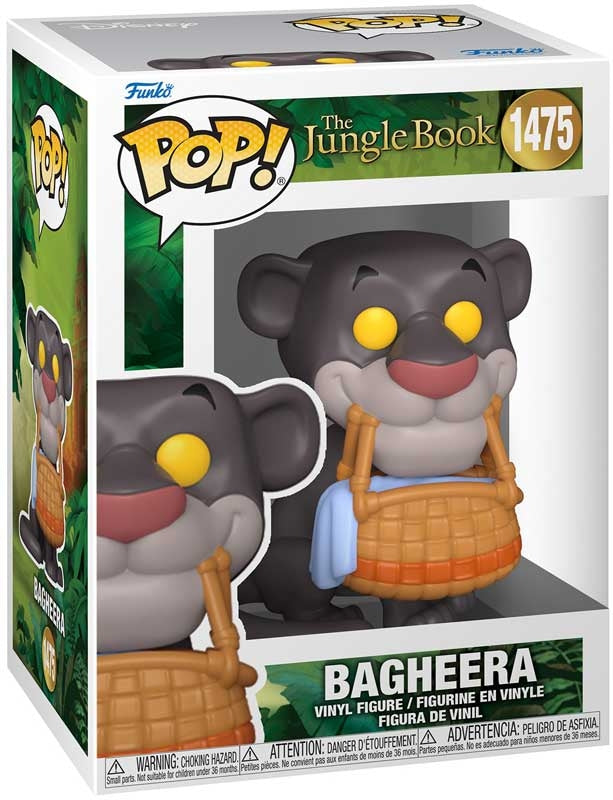 Funko Pop Disney: The Jungle Book S2- Bagheera With basket