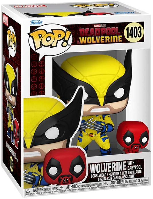 Funko Pop Marvel: Deadpool 3 S2 - Wolverine W/ Babypool