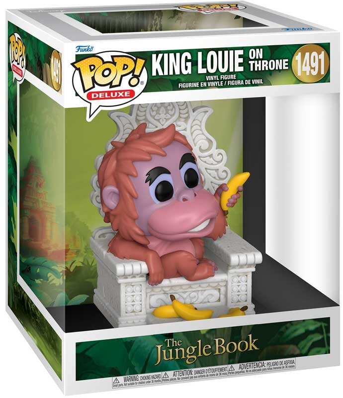 Funko Pop Moment: Disney The Jungle Book - King Louie On Throne