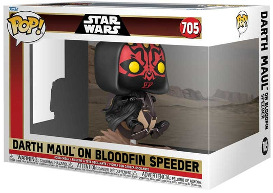 Funko Pop Rides: Disney Star Wars - Darth Maul On Bloodfin 705