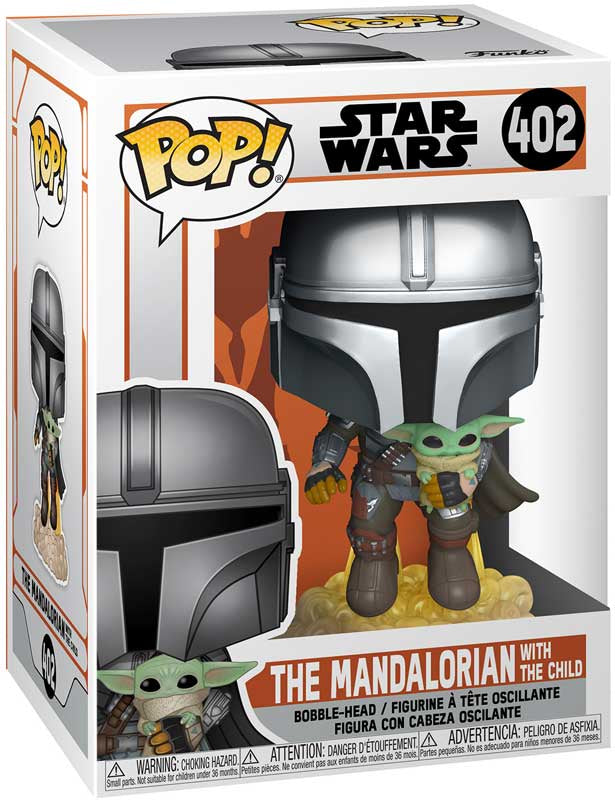 Funko Pop Disney Star Wars: The Mandalorian- Mando Flying