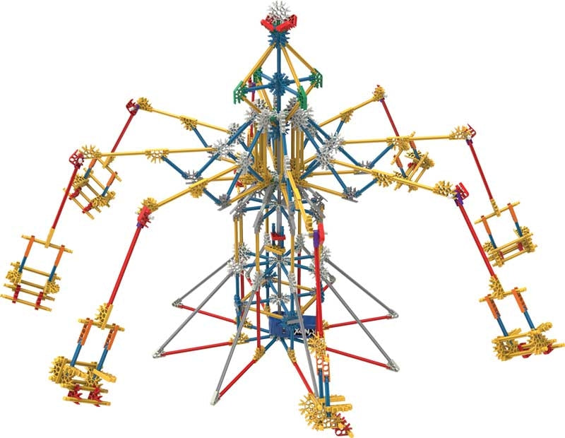 Knex - Thrill Rides 3-in-1 Classic Amusement Park Building