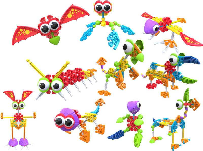 Kid Knex Dino Dudes Building Set