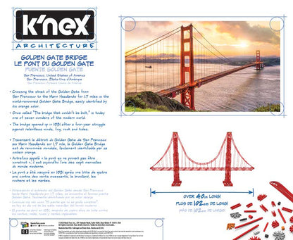 Knex Architecture - Golden Gate Bridge