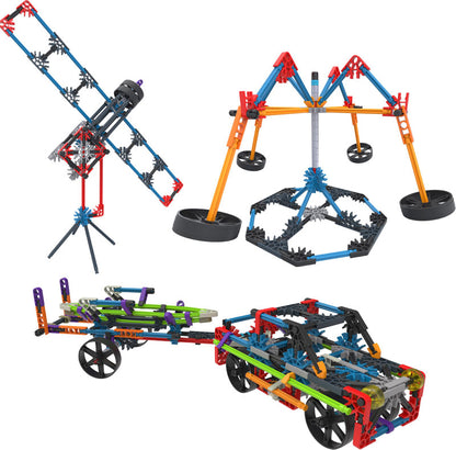 Knex Classics 500 Pc - 30 Model Wings And Wheels Building Set