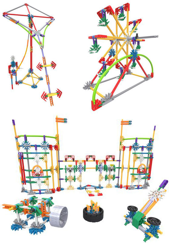 Knex Classics 700 Pc - 40 Model Mega Models Building Set