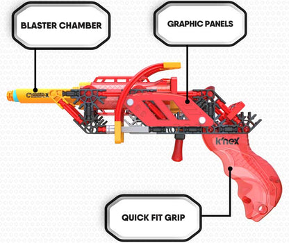 Knex Cyber-x K5 Gigablast Building Set