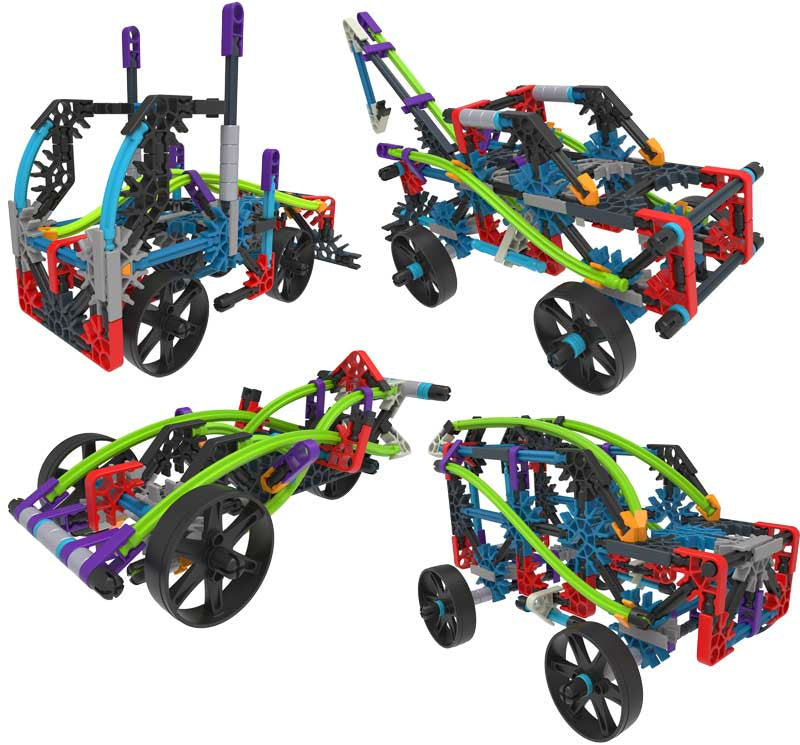 Knex Rad Rides 12 N 1 Building Set