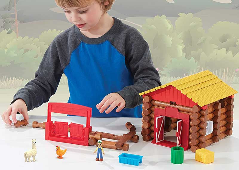 Lincoln Logs - Fun On The Farm Building Set