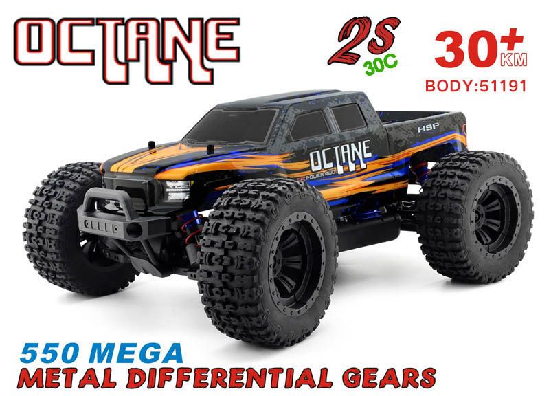 HSP OCTANE electric monster truck - Orange